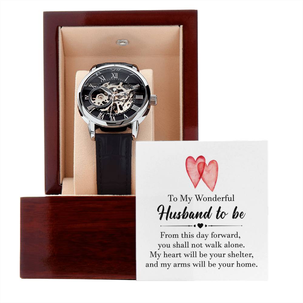 Husband To Be-Openwork Watch