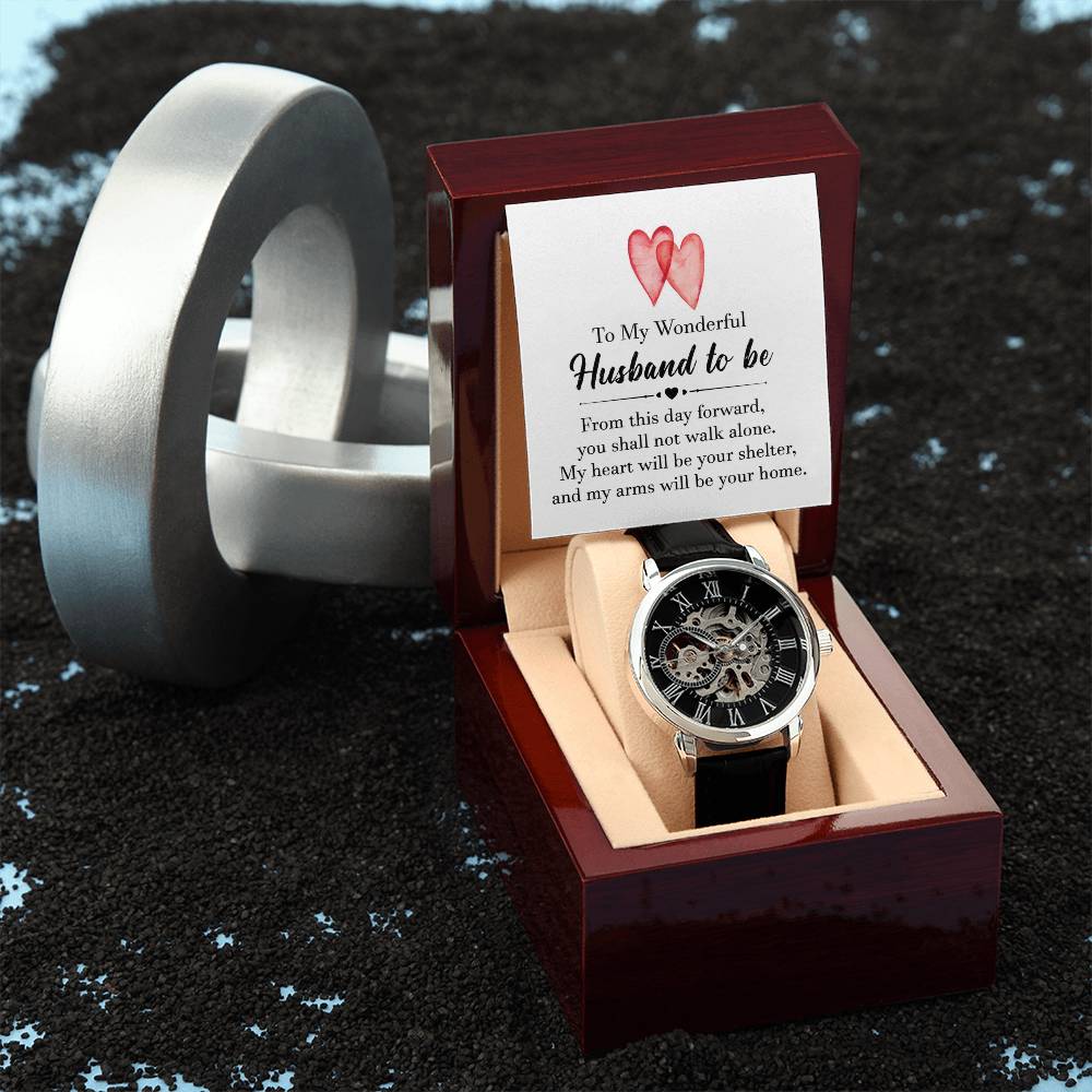 Husband To Be-Openwork Watch