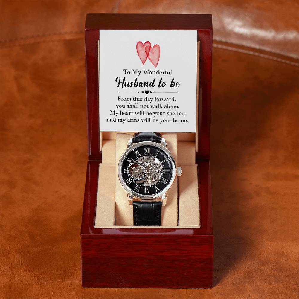 Husband To Be-Openwork Watch