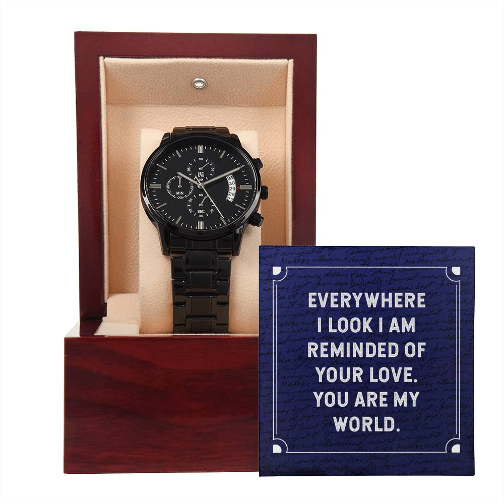 Reminded of Your Love-Chronograph Watch