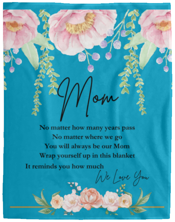 Mom 'We Love You' Blanket