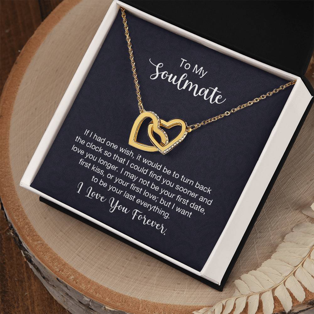 Soulmate Interlocking Hearts Necklace