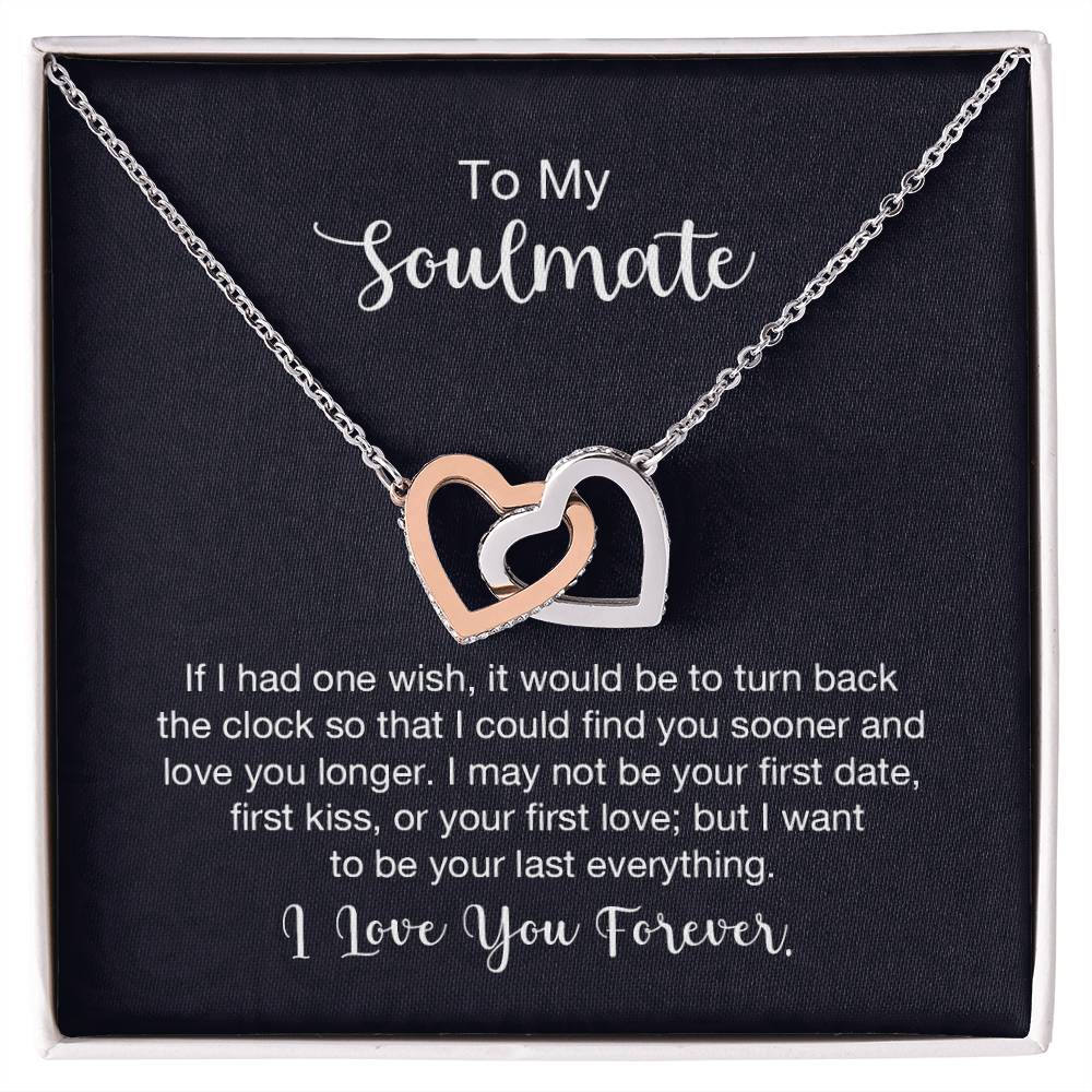 Soulmate Interlocking Hearts Necklace