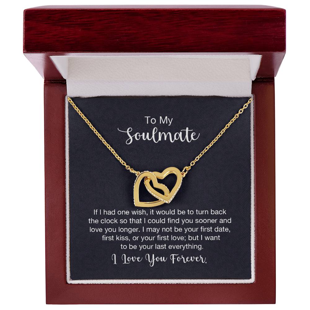 Soulmate Interlocking Hearts Necklace