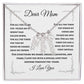 Mother's Personalized Drop Name Necklace