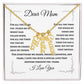 Mother's Personalized Drop Name Necklace